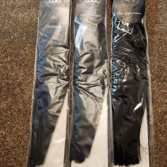 3 pack Zala 16 inch weft hair extensions brand new never used original packaging - Picture 2 of 5